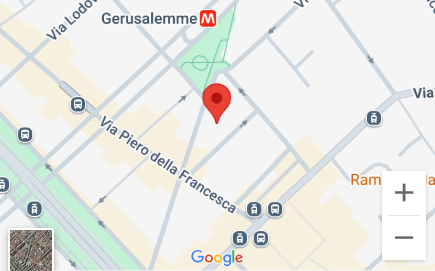 Mappa sede MUSSI (Studio Fotografico)
